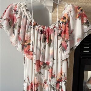 Floral Off-Shoulder Dress from WHBM